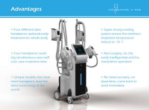 Wholesale 4 handles cryoliplysis fat freezing / cryolipolysis slimming machine / cryolipolysis for fat reduction from china suppliers