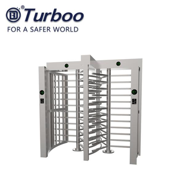 Quality Full Height Security Controlled Access Turnstiles With RFID Card Reader for sale