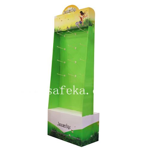 Quality Custom Toys Hook Cardboard Displays ,corrugated Pegboard Displays for sale