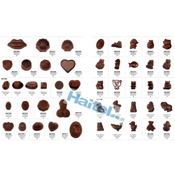 Multiple Shape Automatic Chocolate Making Machine Hot Water Circulation System