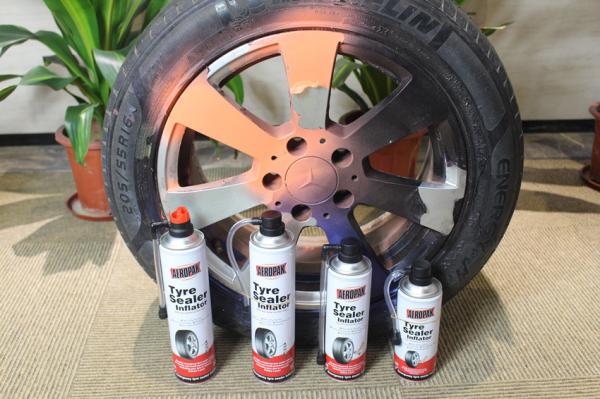 Quality Non Corrosion Car Tyre Sealant And Inflator To Prevent Unexpected Leakage for sale