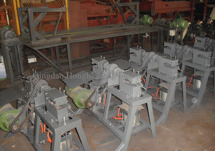 Unvulcanized Radial Tyre Scrap Steel Wire Separator Machine Semi Automatic Manual