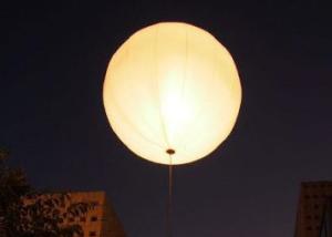 China Pole Mounted 240w RPB Inflatable Led Light Balloon Shopping Mall 5m Adjustable on sale