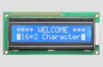 Parallel Port 5V Character LCD Display Module 16x2 Monochrome Blue Backlight