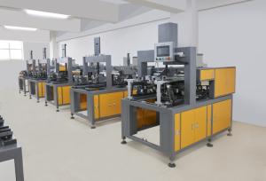 China Security Automatic Rigid Box Making Machine , Custom Box Machine For Clothes Box on sale