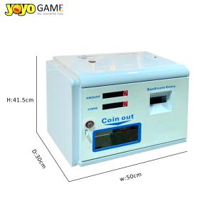 China Amusement Park Coin Operated Coin Change Machine Bar Counter 24 Hours Automatic Money Changer Token Coin Change Dispenser Machine on sale
