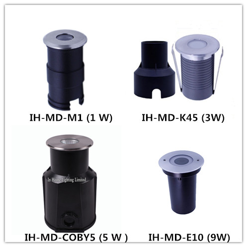 IP67 COB 9W LED Underground Light Aluminum LED Recessed Inground Spot Lights