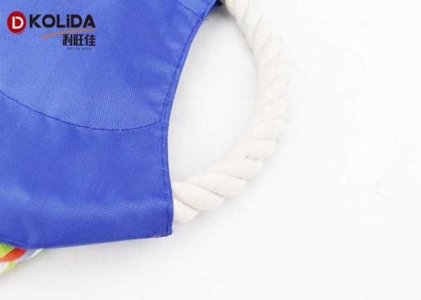 Quality Agressive Frisbee Chewable Dog Toys Easily Grab 17cm Diameter For Small Puppy for sale