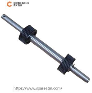 China 497-0517268-44 Fujitsu GSR50 Timing Pulley Shaft Assembly At The Lower Part Of The Platform Fujitsu ATM Machine Spare Parts New Orignal on sale
