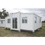 Expandable Container House with Customizable Design and Rock Wool Sandwich Panel
