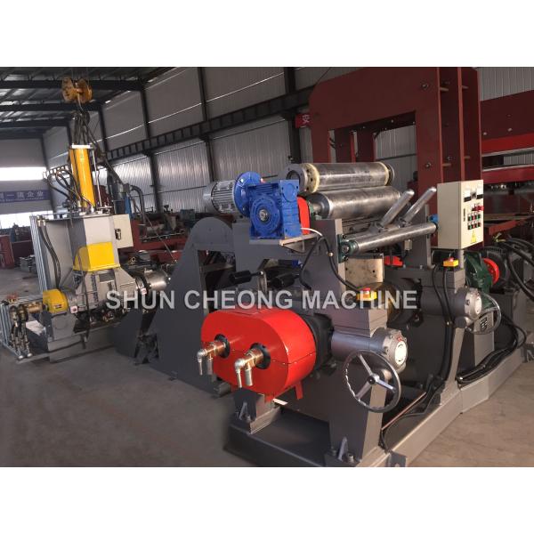 HRC68 12" Roller Mill Mixer With Anti Friction Roller Bearings