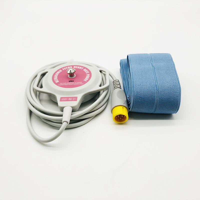 9 Pin Ultrasound Fetal Monitor Transducer Practical For Comen C20/C21