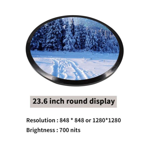23.6 Inch Round LCD Display