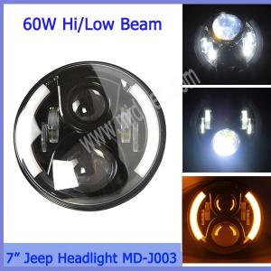 Wholesale Newest Canbus 60w High Low Beam Jeep 7 Inch Led Headlight with DRL from china suppliers