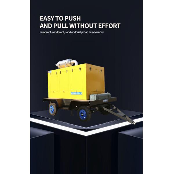 Silent Generator Light Tower 50kw 62.5KVA Multifunctional Diesel Light Plant