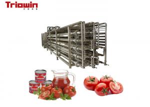China Complete Tomato Sauce Processing Equipment / Tomato Pulp Making Machine 1291.6kw on sale