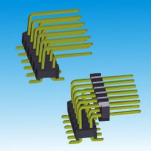 Wholesale Polyester Insulator PCB Header Connector 2mm Dual Row SMT Insulation Resistance from china suppliers