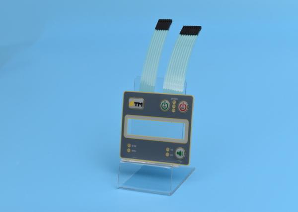 Quality Translucent Led Tactile Membrane Touch Switch With  Double Circuit for sale