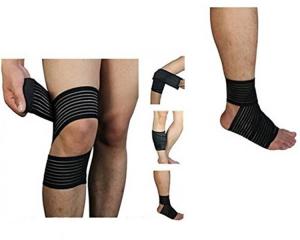 China High elasticity Calf Thigh Support Knee Compression Wrap Bandage. Elastic material.Customized size. on sale