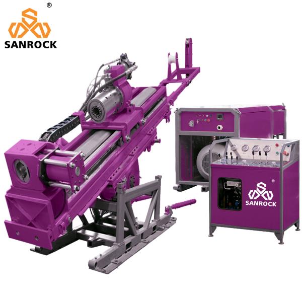 Full Hydraulic Core Drilling Rig Machine Tunnel Exploration Diamond Core Driling Rig