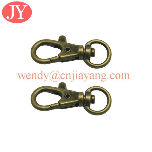 38mm brushed snap hooks Lobster Clasps Swivel Trigger Clips Bronze Key Rings
