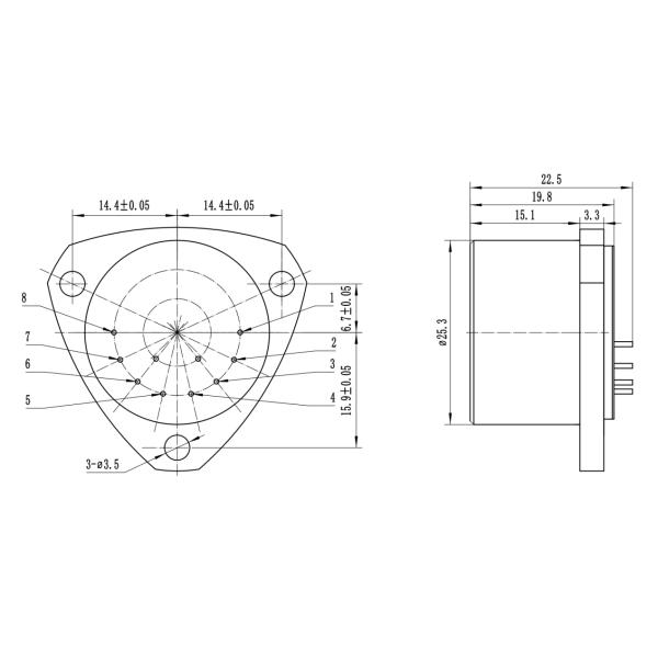 Quartz Flexible Accelerometer For Oil Drilling And Geological Exploration Angle Measurement