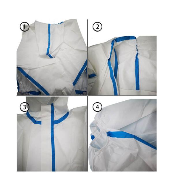 Surgical Disposable Protective Suit Medical Sterile Coverall Nonwoven Material