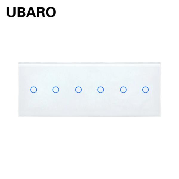 Quality 228 Type 222Gang Stylish Tempered Glass Touch Light Switch Wifi Smart Light Switch With Indicator for sale