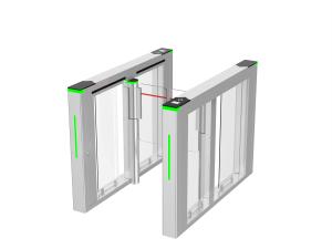 Wholesale Swing Speed Gate Turnstile Intelligent Full Automatic QR Code Reader from china suppliers
