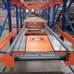China Pallet Radio Shuttle Racking System 2000-6000mm Height Adjustable Industrial on sale