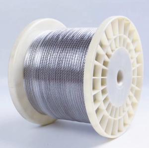 Wholesale 6x37+Fc/6x37+Iws/6x37+Iwr Crane Steel Wire Rope Galvanized Round Strand from china suppliers