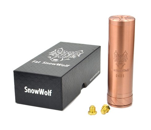 Hot selling mechanical Fat SnowWolf mod 26650 battery