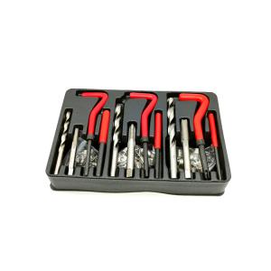 China 131 Pieces Helicoil Metric Thread Repair Kit HSS Drill Tool Set For Repairing on sale