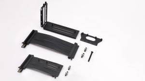 China PCI-e Graphics Cards  Extension Cable Kits  PCI-e 3.0 x16 Graphics Cards Bracket PCI-E 1*16 3.0  Card Extender Ribbon Cable on sale
