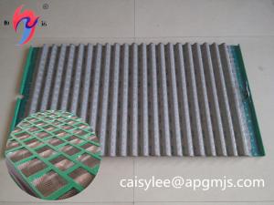 Wholesale FLC 2000 / 500 / 600 Oilfield Shale Shaker Screen 697x1053mm High Strength from china suppliers