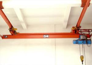 China Workshop Single Beam Overhead Crane LX Type 37-70 Mm Trail Width High Lifting Speed on sale