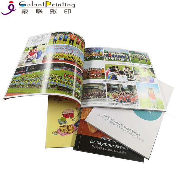 Quality Offset Printing Full Color Booklet Printing  / Leaflet Magazine Booklet Printing for sale