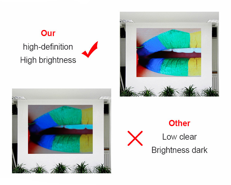 Fixed Installation Wall Mounted P2.5 Video Wall Led Display Indoor