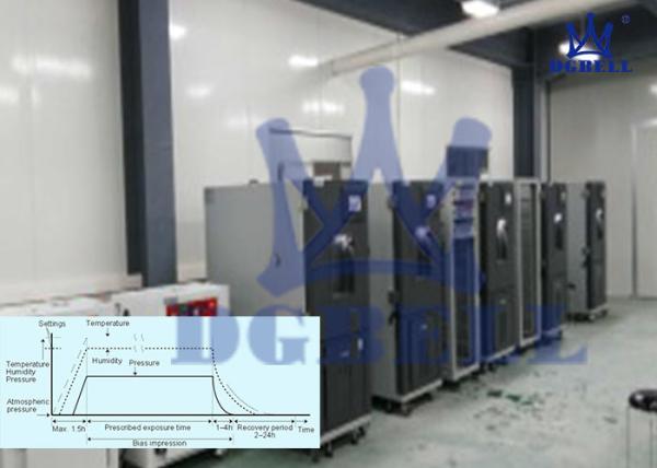 Quality DGBELL Temperature Humidity Test Chamber Approx 1C/Mins Average Non Linear for sale