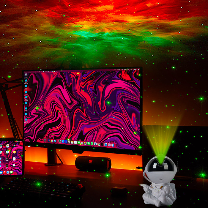 ABS PVC Nebula Space Projector , Multipurpose Universe Room Projector