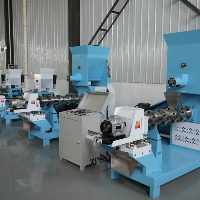 Fish Feed Pellet Making Processing Machines Floating Fish Feed Extruder Machine