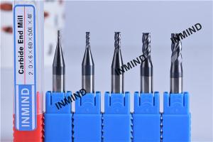 6mm Shank , 2*6*6D*50L*4F , AlTiN Coating Square carbide cutting bit 4 Flute , Milling tools , Fixed Shank