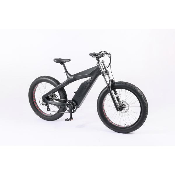 48v 750w Carbon Fiber Enduro Ebike with Aluminium Alloy Suspension Fork and Performance