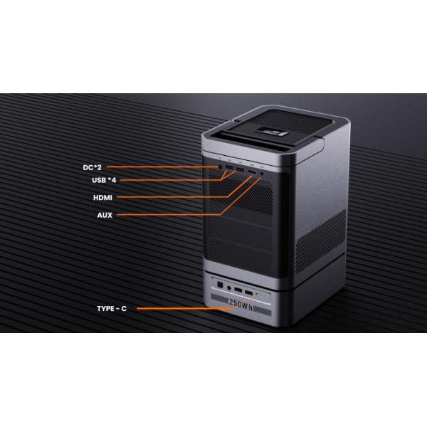 Portable Home Theater Projector 300 LUMENS For Outdoor Entertainment Backyard Parties