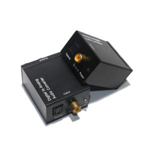 China Factory Outlet Digital Optical Fiber To Analog 3.5mm Toslink/SPDIF Audio Converter DTA10 on sale