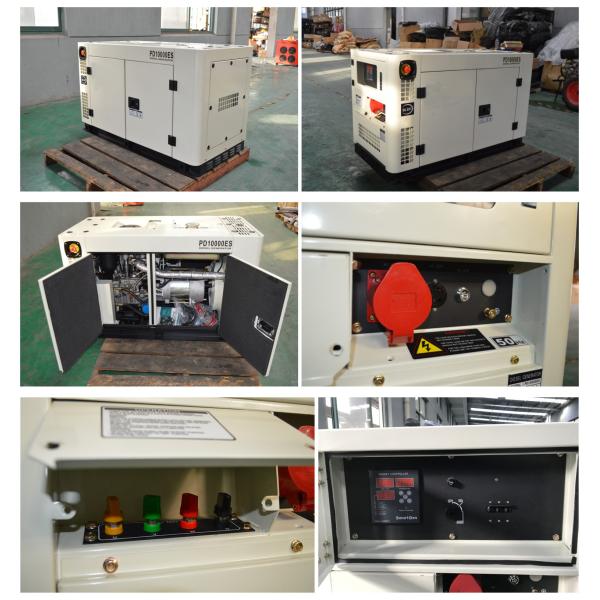 Electric Start 10kw Open Type Generators 292 Engine Smartgen Digital Controller