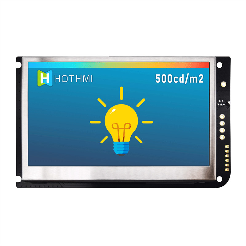 4.3 Inch UART Resistive Touch Screen TFT LCD 480x272 Display With Lcd Controller Board