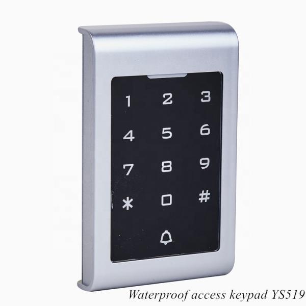 Security Gate Keypads Strong Zinc Alloy Keypad Access Control With 2000 Users