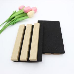 Wholesale Slat Wooden Fiber Acoustic Wall Panels 3mm Sound Proof from china suppliers