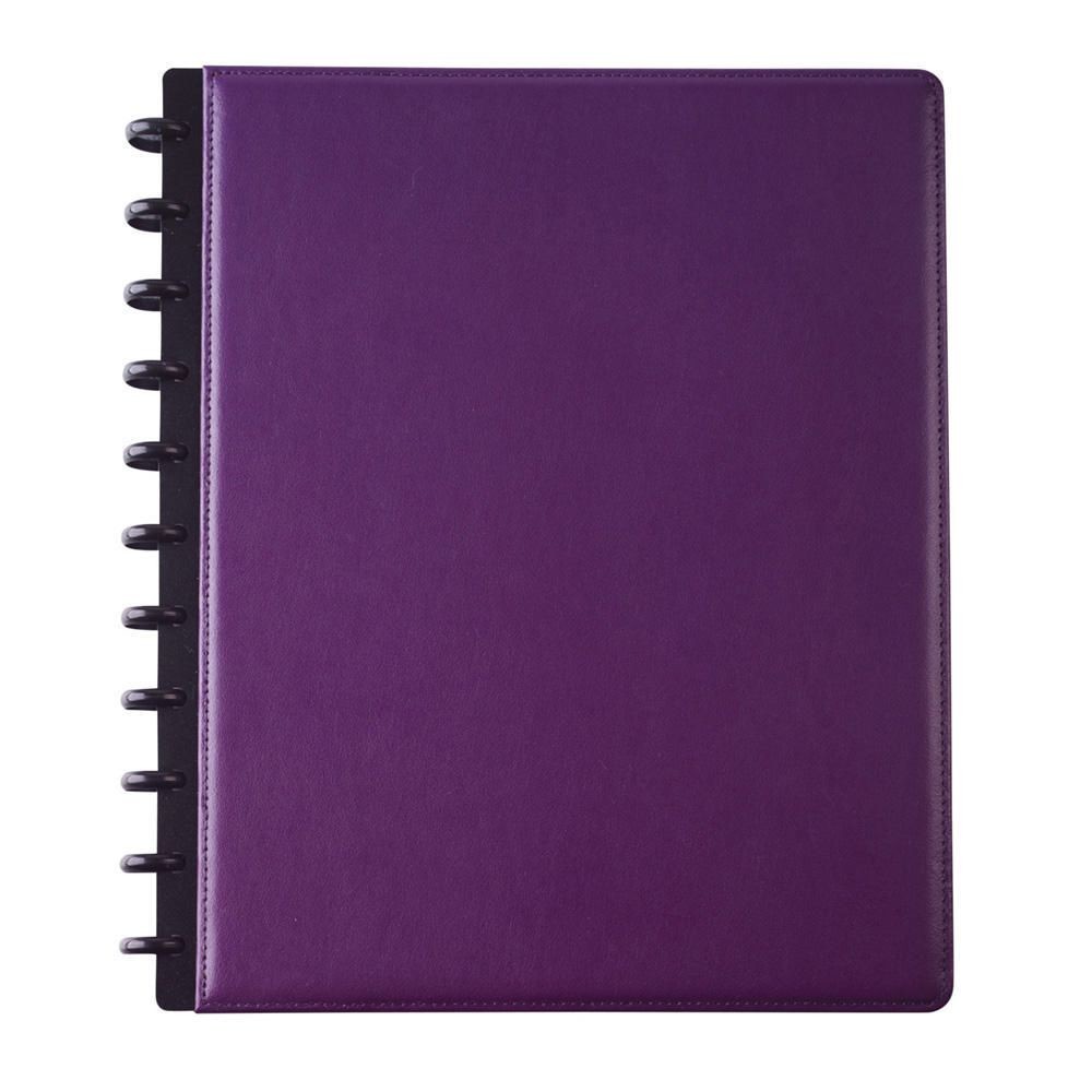 Various Colors Discbound Notebook Systems , Leather Discbound Notebook Easy Add Pages